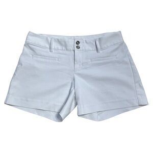 Lilly Pulitzer White Cotton Blend Casual Shorts Women’s US 2